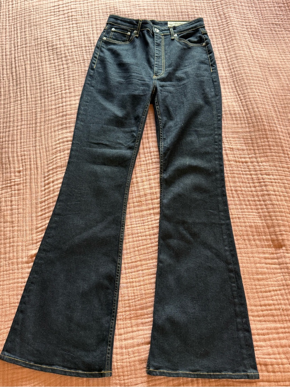 Rag & Bone Casey High Rise Flare Jeans Long 33in inseam NWOT